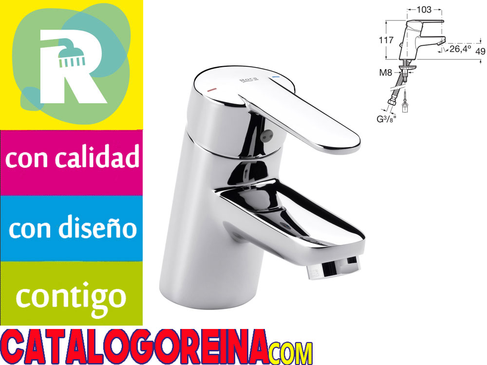 Roca Comprar grifo Monomando de Lavabo VICTORIA Ref A5A3125C00