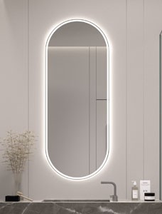 Espejo led retroiluminado Khan 100X80 cm alta luminosidad