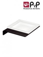 Jabonera PLEXO Negro PyP