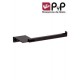 Portarrollos sin tapa PLEXO Negro PyP