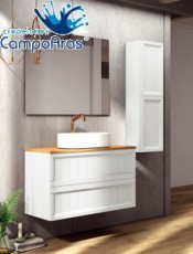 Te presentamos este exclusivo mueble Mueble Terra suspendido de Campoaras. ¿donde comprar muebles de baño en Valencia? 