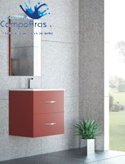 Te presentamos este moderno mueble Tecia suspendido Campoaras. ¿donde comprar muebles de baño en Alicante?