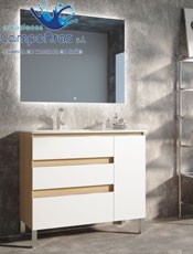 Disfruta de este exclusivo mueble Lian al suelo Campoaras. ¿que se lleva en muebles de baño? 