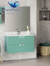 Disfruta de este último modelo de mueble Neos suspendido Campoaras. muebles de baño sin lavabo.