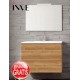 Alta calidad garantizada en este funcional mueble June suspendido Inve. Muebles de baño modernos
