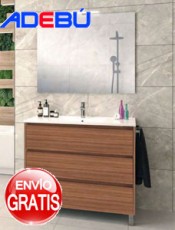 Porque la belleza esta en los detalles, mira este moderno mueble Altea con patas al suelo. Lavabos y muebles de baño.