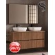 Muebles baño Etna con doble lavabo sobreponer