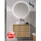 Mueble de baño Zama lavabo sobreponer