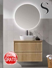 Mueble de baño Zama lavabo sobreponer