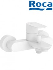 CALA Monomando exterior blanco baño-ducha con inversor automático Roca A5A026EB00