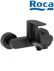 ONA Monomando negro exterior baño-ducha con inversor automático Roca A5A026ENB0