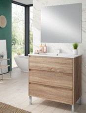 Mueble de baño moderno VELA 3 cajones .