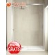 ¡Simplifica tu espacio con elegancia! Descubre las mamparas con puerta corredera Florida a medida de Doccia: estilo para tu baño