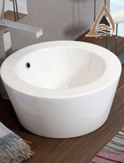 Lavabo MENFIS con Rebosadero Porcelana