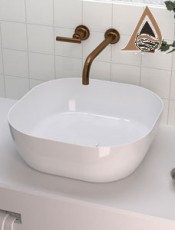 Lavabo OBI sin Rebosadero Porcelana