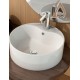 Lavabo ROUND Mini con rebosadero Porcelana