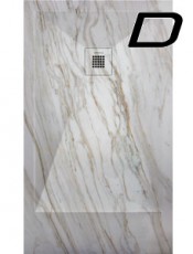 Plato de ducha Stone Marble Elegance