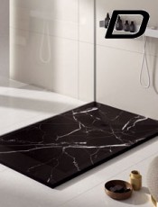 Plato de ducha Stone Marmol Black