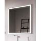 Espejo con luz LED BAKÚ para baño moderno: iluminación eficiente, elegante y funcional. Ideal para espacios pequeños