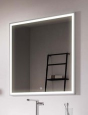 Espejo con luz LED BAKÚ para baño moderno: iluminación eficiente, elegante y funcional. Ideal para espacios pequeños