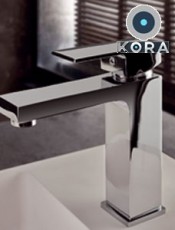 Monomando de lavabo KU Cromo: diseño moderno, alta calidad, acabado brillante, ideal para baños elegantes y funcionales