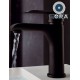 Monomando de lavabo KOBA Negro: diseño minimalista, acabado negro mate, alta calidad y funcionalidad para baños modernos.