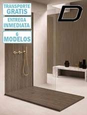 Plato de ducha Ribons moderno y resistente, envío gratis incluido. Calidad y estilo para tu baño. ¡Compra ahora!