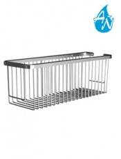 Cesta rectangular Iceberg de 40 cm, diseño moderno en aluminio, ideal para organización y decoración en cualquier espacio