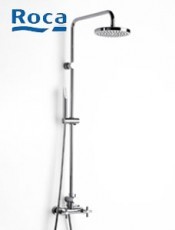 Grifería clásica vintage: LOFT columna de ducha de lujo Roca