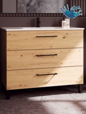 Mueble de baño NEOS con patas Mabel (Melamina)