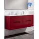 Mueble CABO Suspendido Doble Seno Burdeos