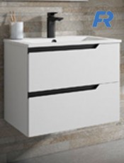 Mueble de baño suspendido KIRA Blanco Mate