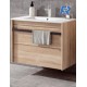Nuestra recomendación para ti es este robusto mueble Mueble Milán suspendido Roble Bardolino. Muebles de lavabo baratos