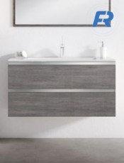 ... Mueble de baño MONZA Suspendido Gris Nebraska