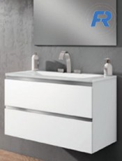 ... Mueble de baño MONZA Suspendido Blanco Brillo