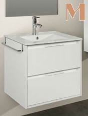Calidad a precios irresistibles. Mueble de baño Algarve Blanco Brillo asequible que embellece sin comprometer tu presupuesto.