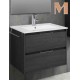 Mueble baño barato ALGARVE Antracita