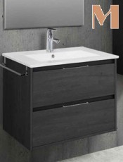 Mueble baño barato ALGARVE Antracita