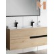 ... Mueble de baño MITREO Roble suspendido