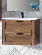 Elegancia y diseño en este moderno mueble Artic suspendido Campoaras. Muebles de baño tiendas.