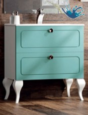 Te presentamos este robusto mueble Dalma al suelo de Campoaras. ¿donde comprar muebles de baño baratos en Barcelona?