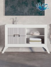 Mueble L-GANT Frentes Linea con bancada Campoaras.