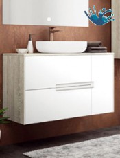 Mueble THAIS 2 cajones y puerta Suspendido Campoaras