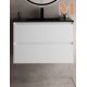 Mueble de baño PORTUS Suspendido 2 Cajones Blanco Mate