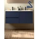 Mueble de baño suspendido NOJA 120 cm Toscana Blue Satín