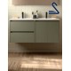 Mueble de baño suspendido NOJA 120 cm Toscana Green Satín