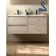 Mueble baño suspendido NOJA 120 cm Toscana Natural