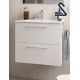 Mueble de baño suspendido SILANE 60 cm Blanco Mate