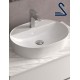 Lavabo SOBRE ENCIMERA VARMEGA 515 PORCELANA BLANCA 500 x 385 x 120 mm
