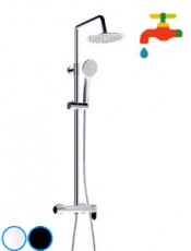 Columna de ducha con distribuidor integrado ERGOS 03792